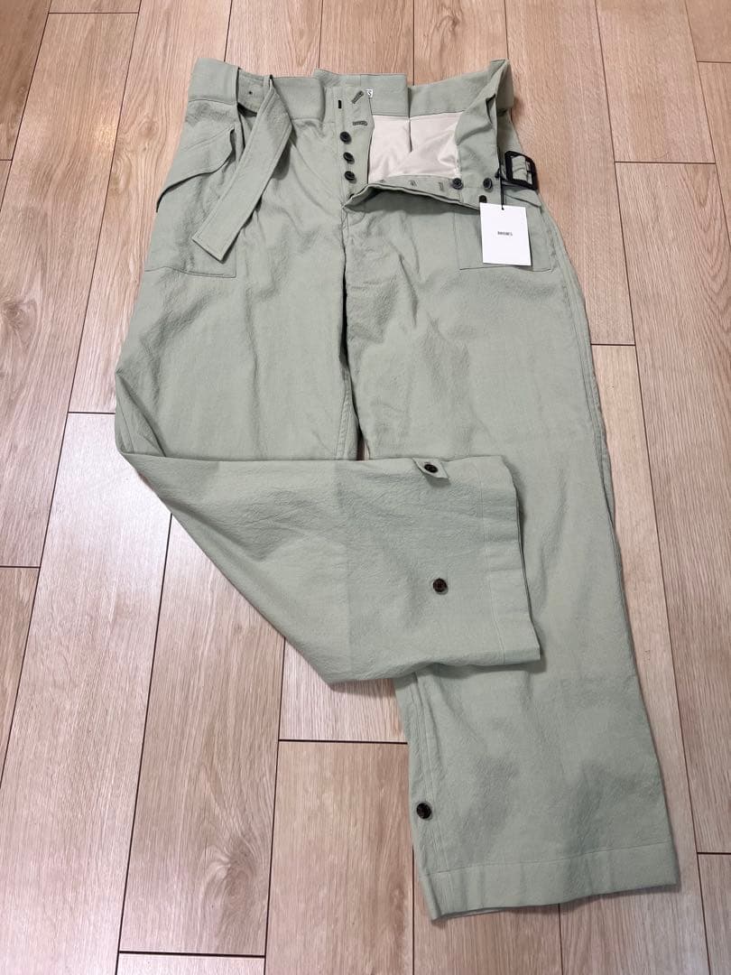 ⭐︎未使用⭐︎ RAKINES Crepe pinhead/Field pants