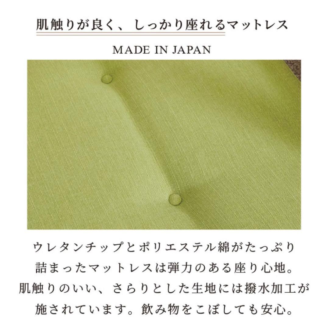 A 新品 北欧 パイン材 ソファベッド オレンジ セミシングル すのこベッド