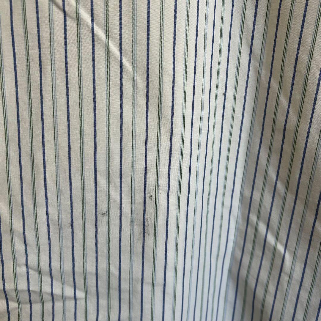 UK製 MARKS&SPENCER ストライプシャツ St.Michael