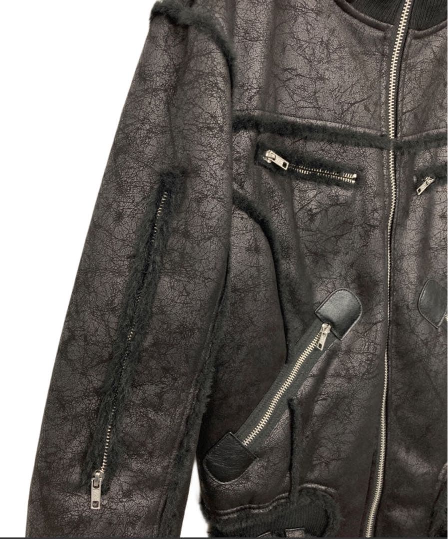 ジャケット・アウター RACER WORLDWIDE Sheepskin Jacket M