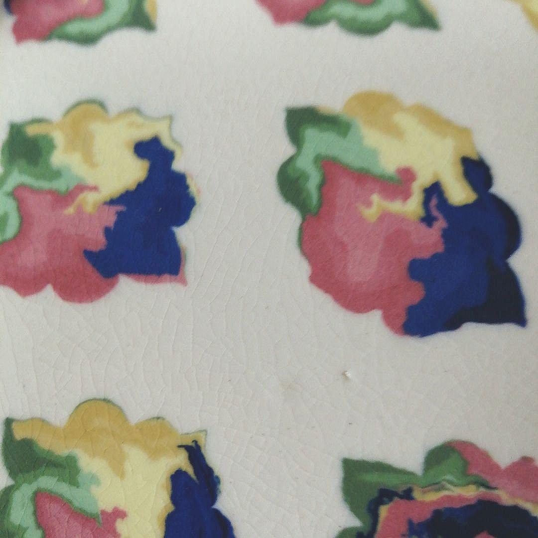 人間国宝　松井康成　萃瓷練上　華雲文皿　額装　飾皿　すいじ練上皿　骨董