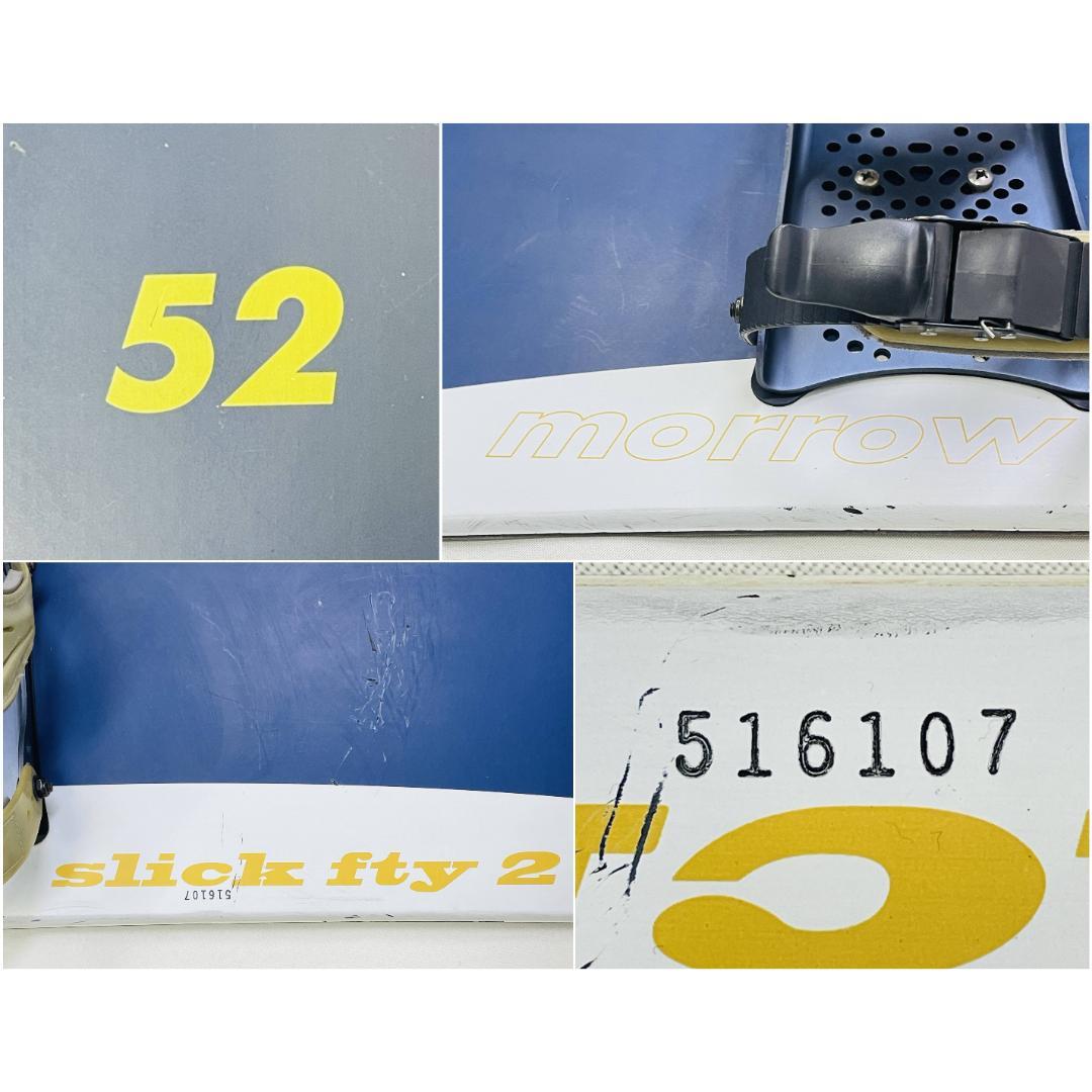 morrow SLICK FTY 2 150cm モロー バインディング付き