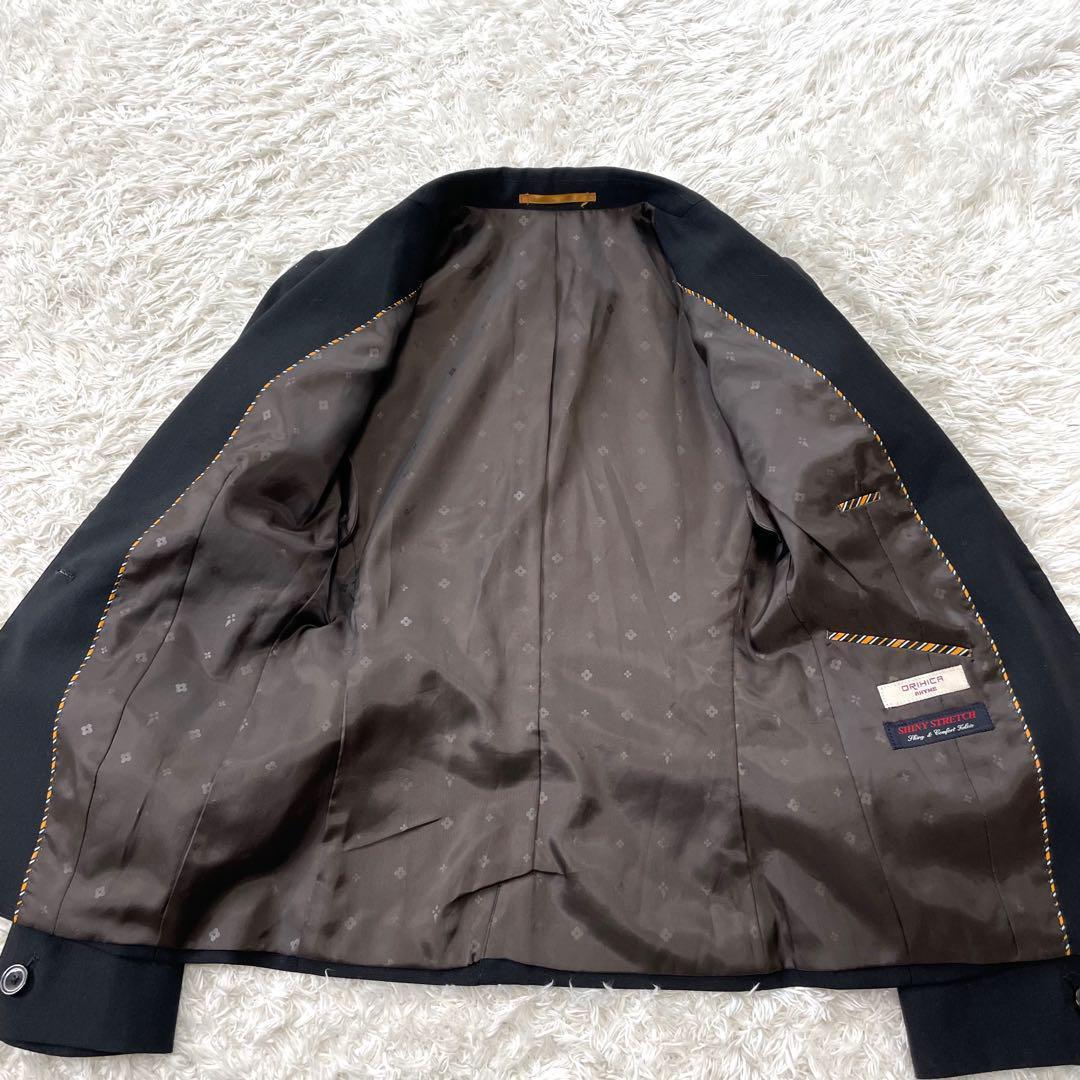 美品✨ オリヒカ ライム パンツ スーツ セットアップ ストレッチ