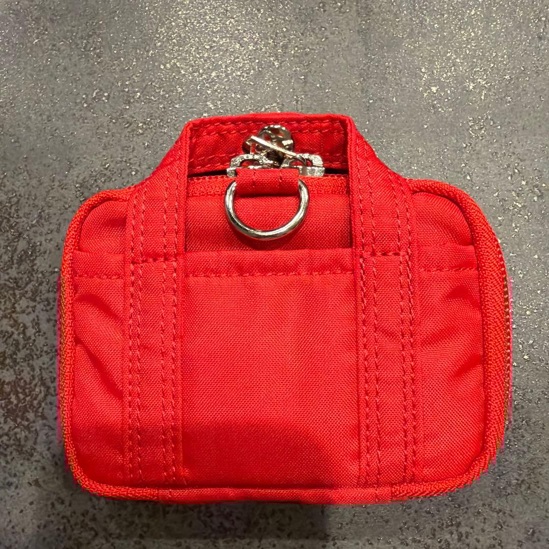 【PORTER】×ほぼ日　ミニウォレット　RED PORTER