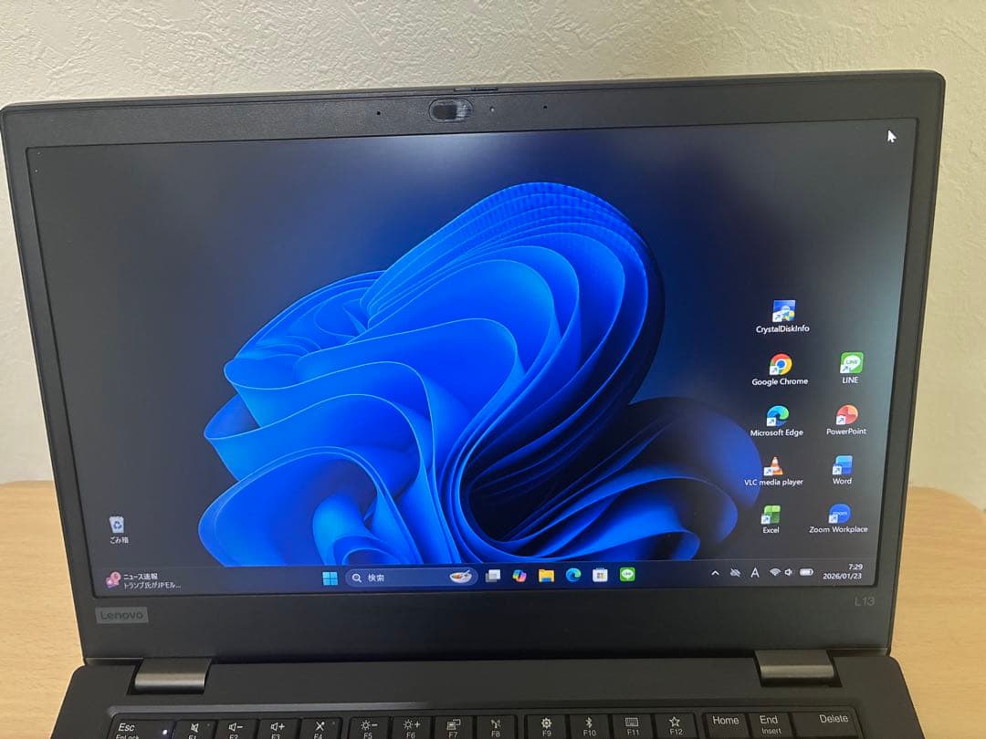 Lenovo ThinkPad L13 Windows 11 本体　(USキー）