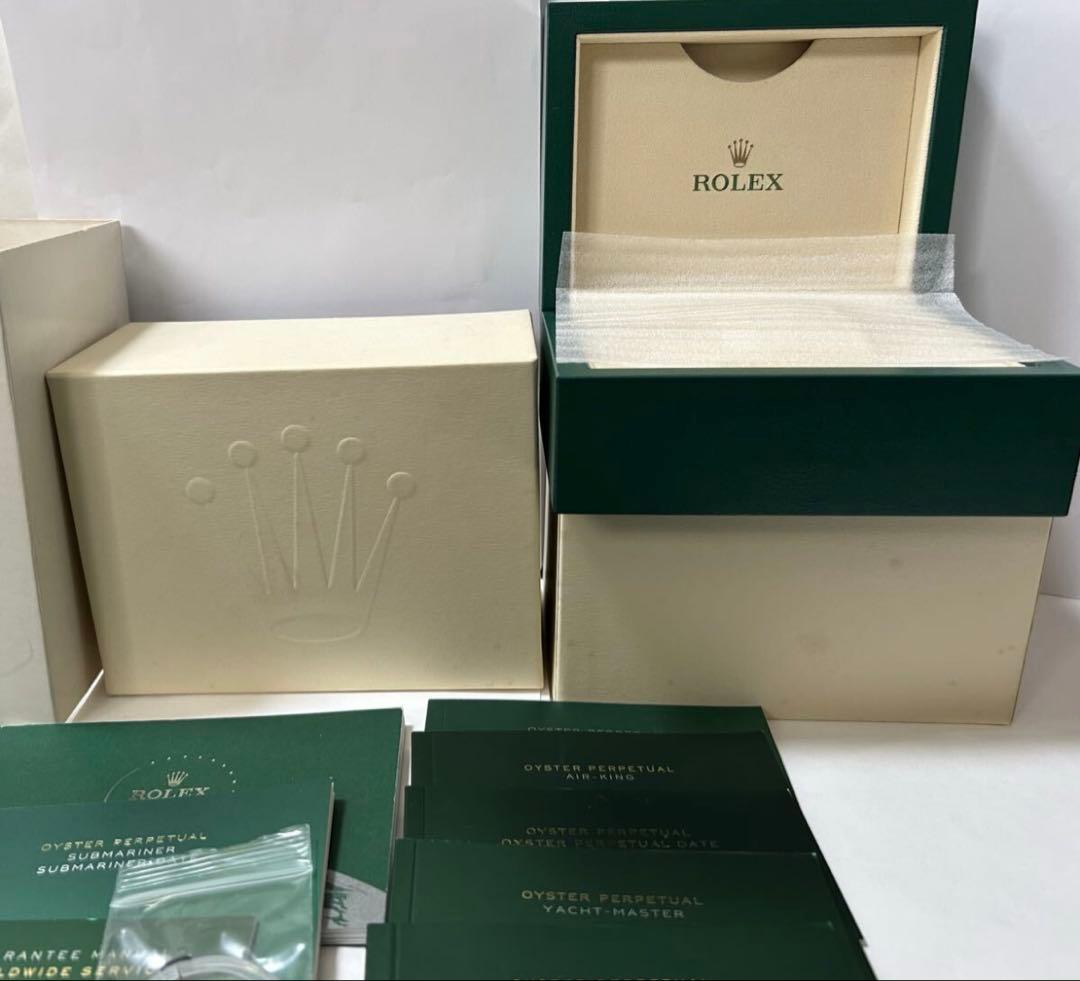 ロレックス純正デイトナ・サブマリーナデイトSサイズ BOX ２箱　付属品計32点