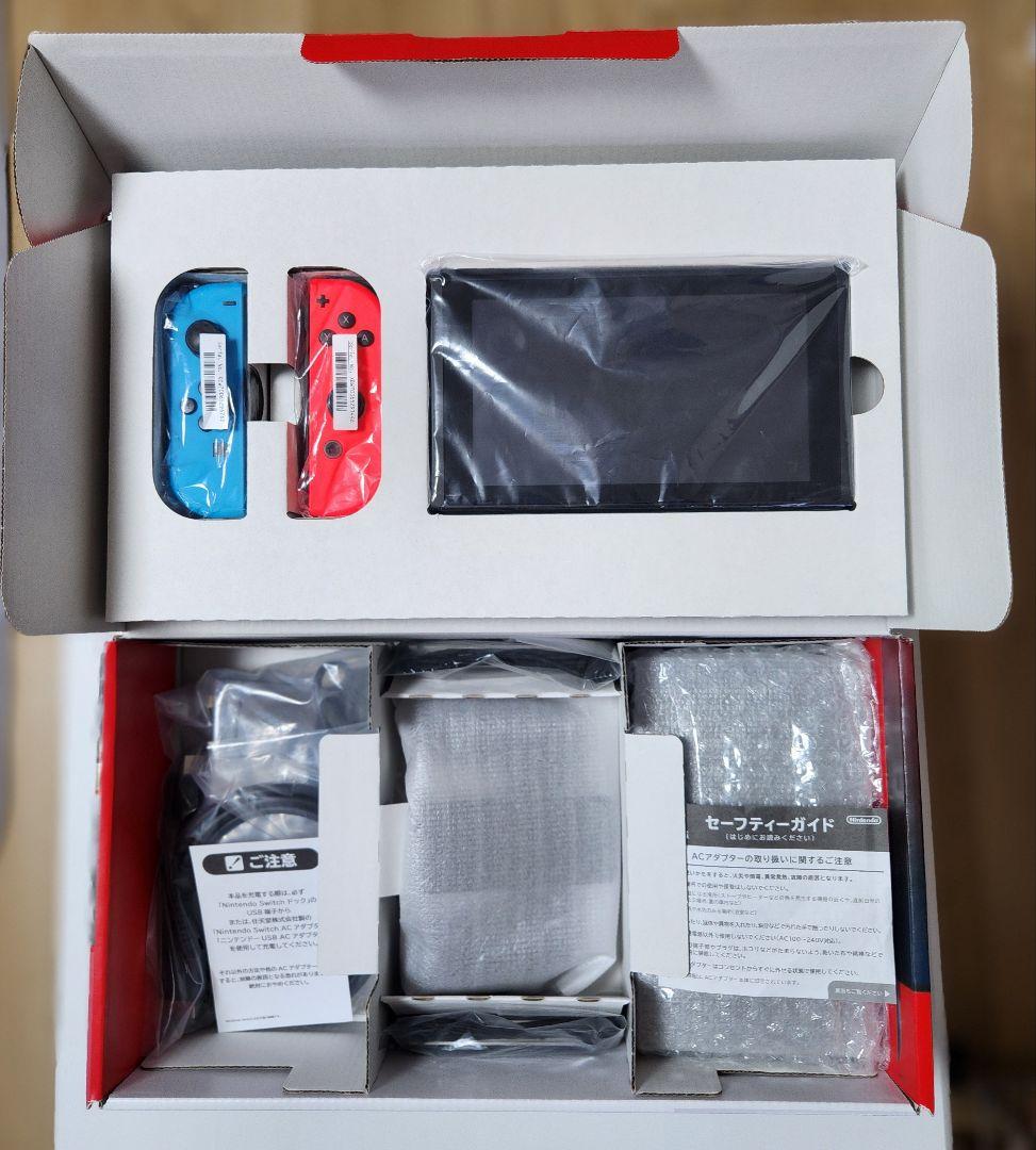 【美品】Nintendo Switch スイッチ 本体 バッテリー強化モデル
