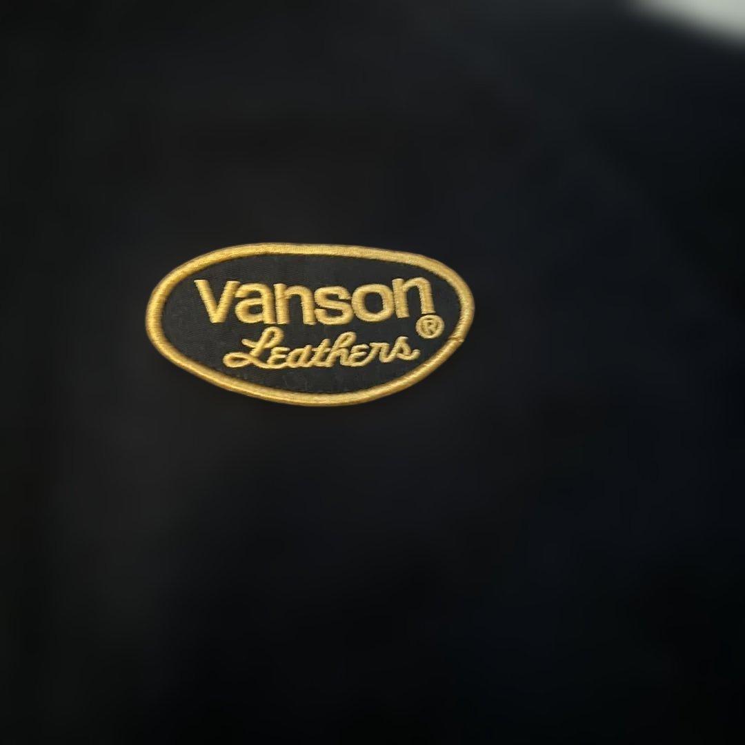 美品！VANSON バンソン スカル ニットジャケット ドクロ 裏地ボア 3XL