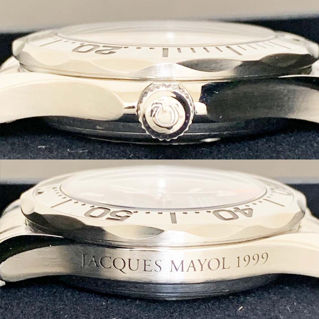 【美品】オメガ シーマスター300 ジャックマイヨール1999ステンレススチール