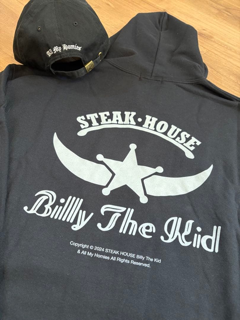 美品！All My Homies ビリーザキッド キャップ&パーカー 2点セット