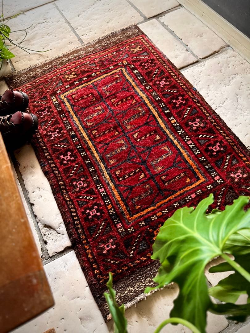 トライバルラグ　ヴィンテージラグ　マルダリ　バルーチ　アフガンラグ　プリミティブ