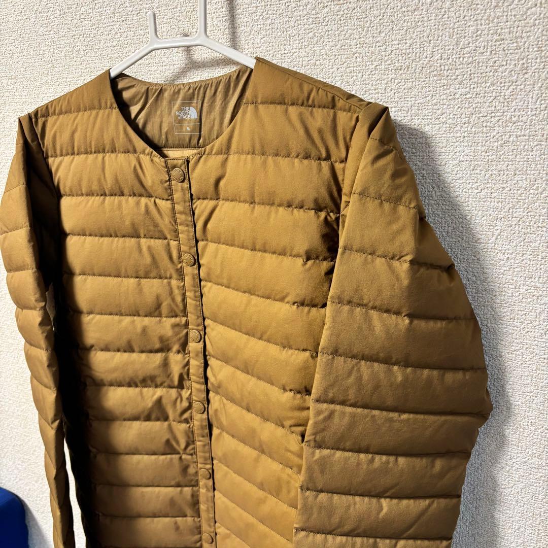 極美品　ノースフェイス　ゼファーシェル　ダウン　カーディガン