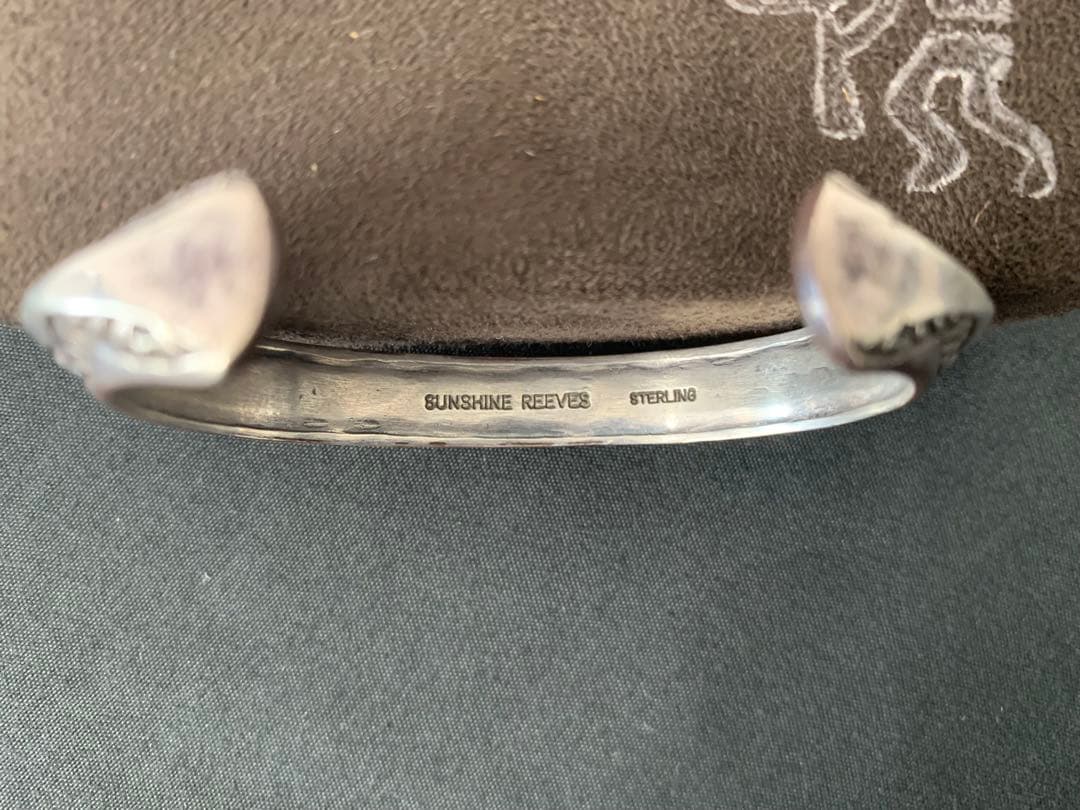 【SUNSHINE REEVES 】シルバーバングル 925 ナホバ族