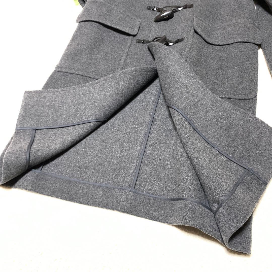 ★未使用　トゥモローランド　マカフィー　❤︎メルトンダッフルコート　牛革　S M