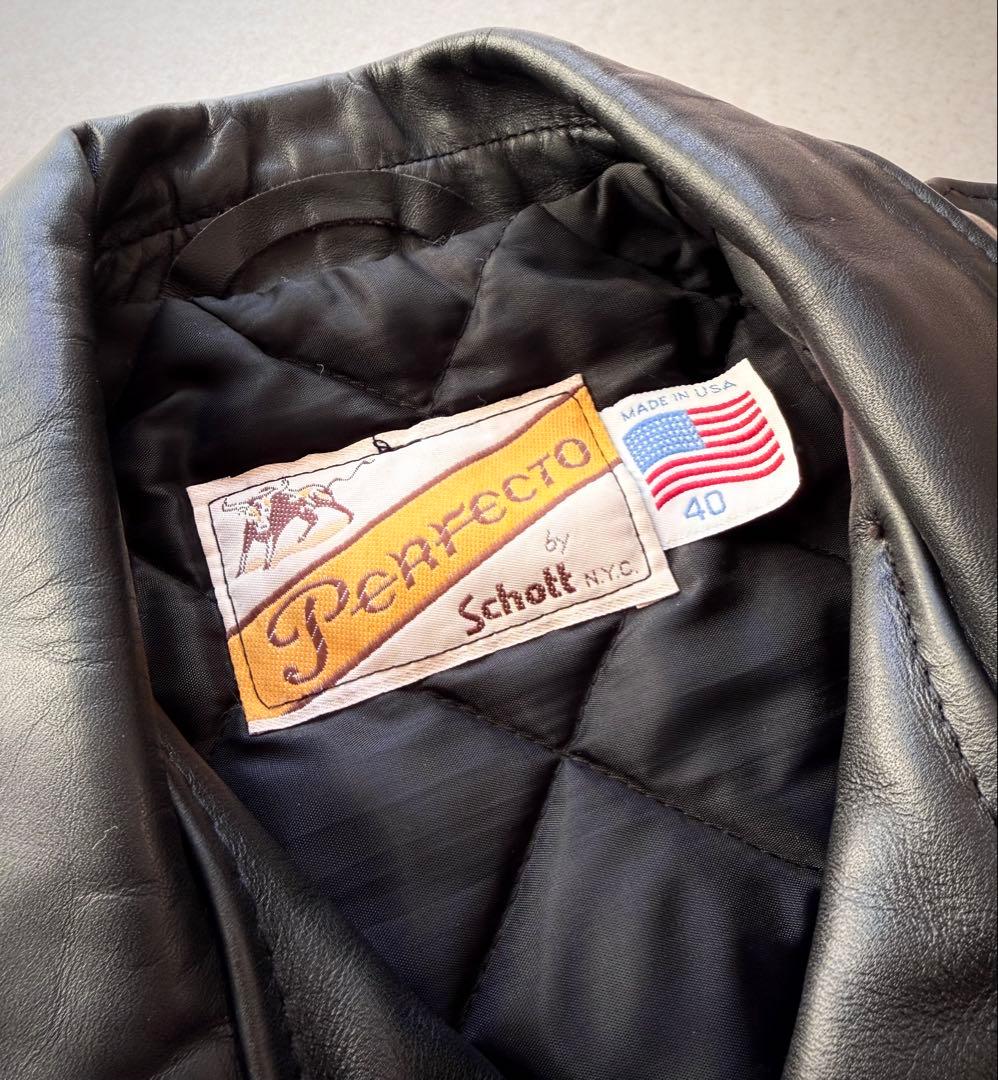 USA製 SCHOTT 613 ワンスター ライダースジャケット ビンテージ