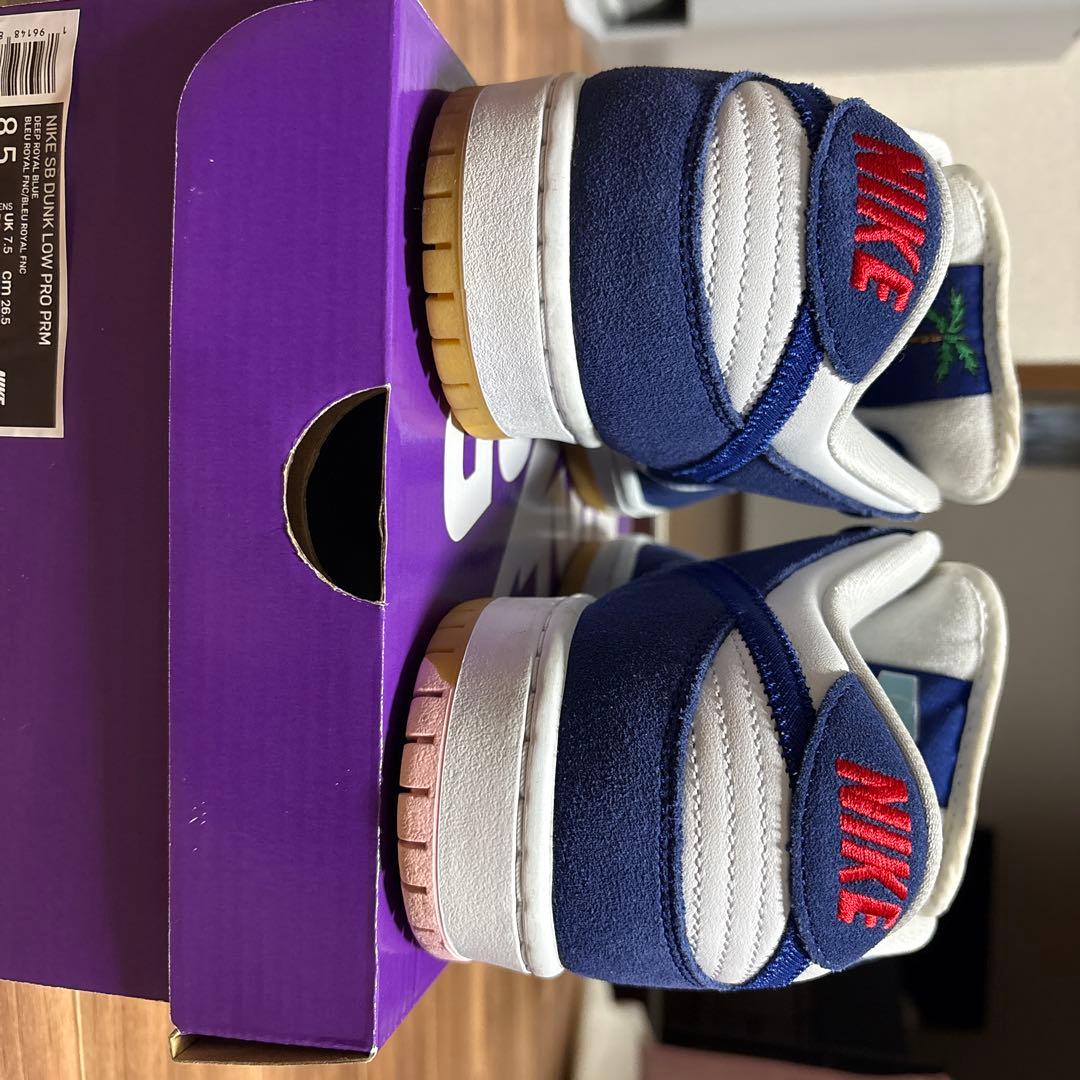 NikeSBDunkLowpro PRMドジャースダンク
