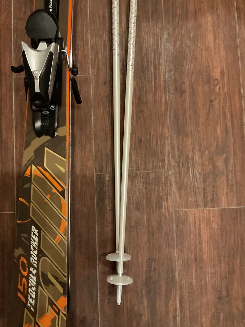 スキー板150 ストック110 スキー靴24.5 セット