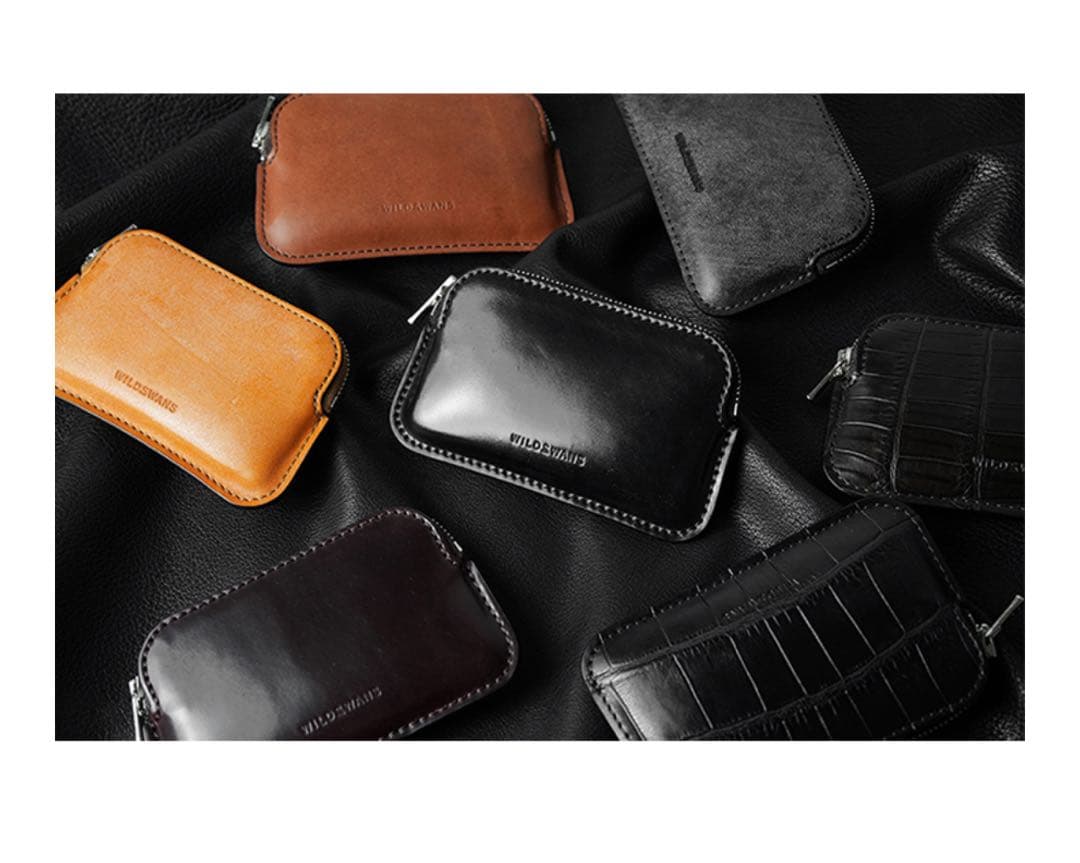 ワイルドスワンズ ミナス クロコダイル ブラック　新品未使用品‼️