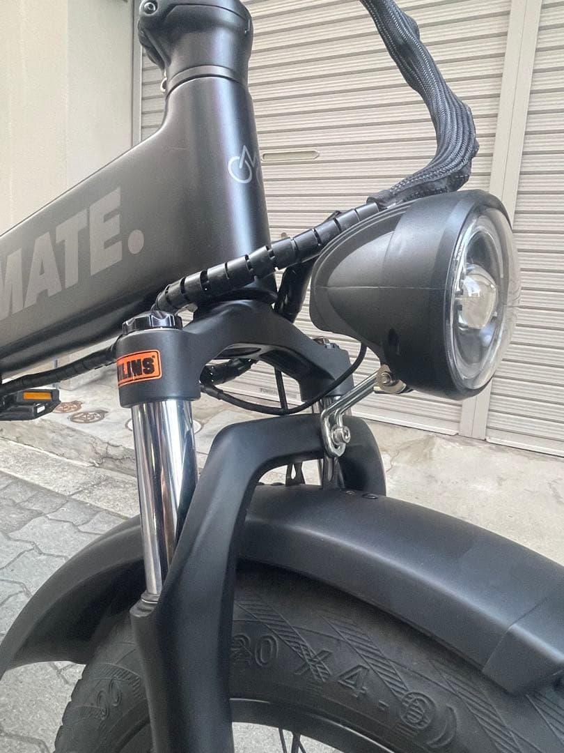 新作♪MATE BIKE用 高性能 大型LED ライト36v-52V ♪ボルト付