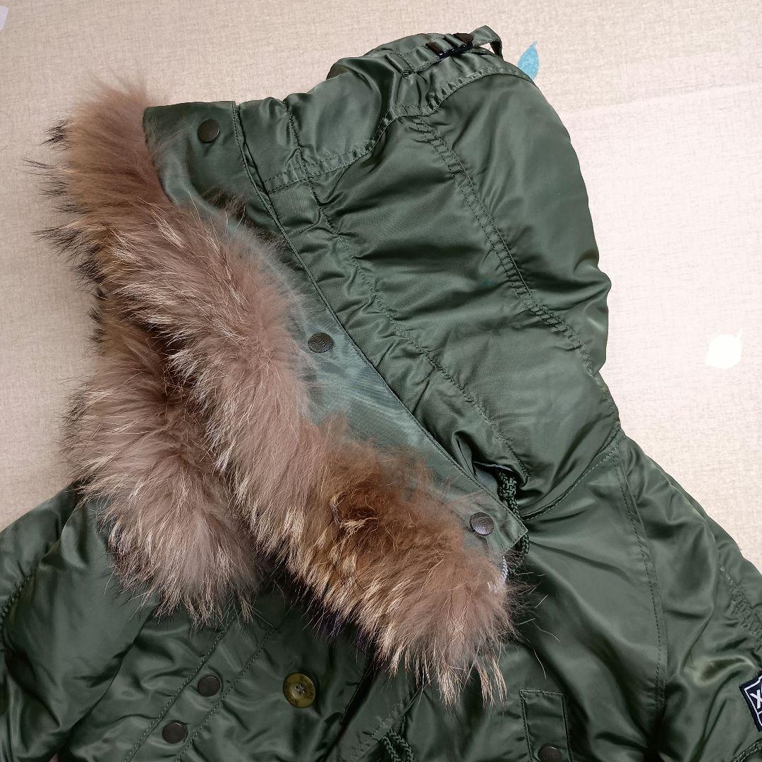 ALPHA ✕ X-GIRL N-3B ミリタリージャケット M