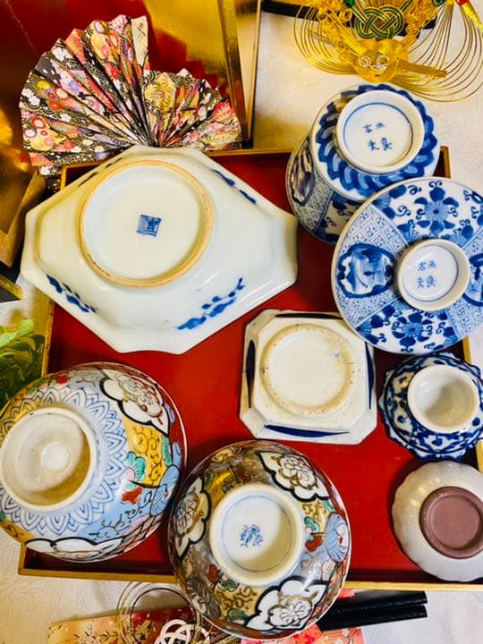 A 8 高級膳　古伊万里膳 1名様　6点　お正月の準備に☆