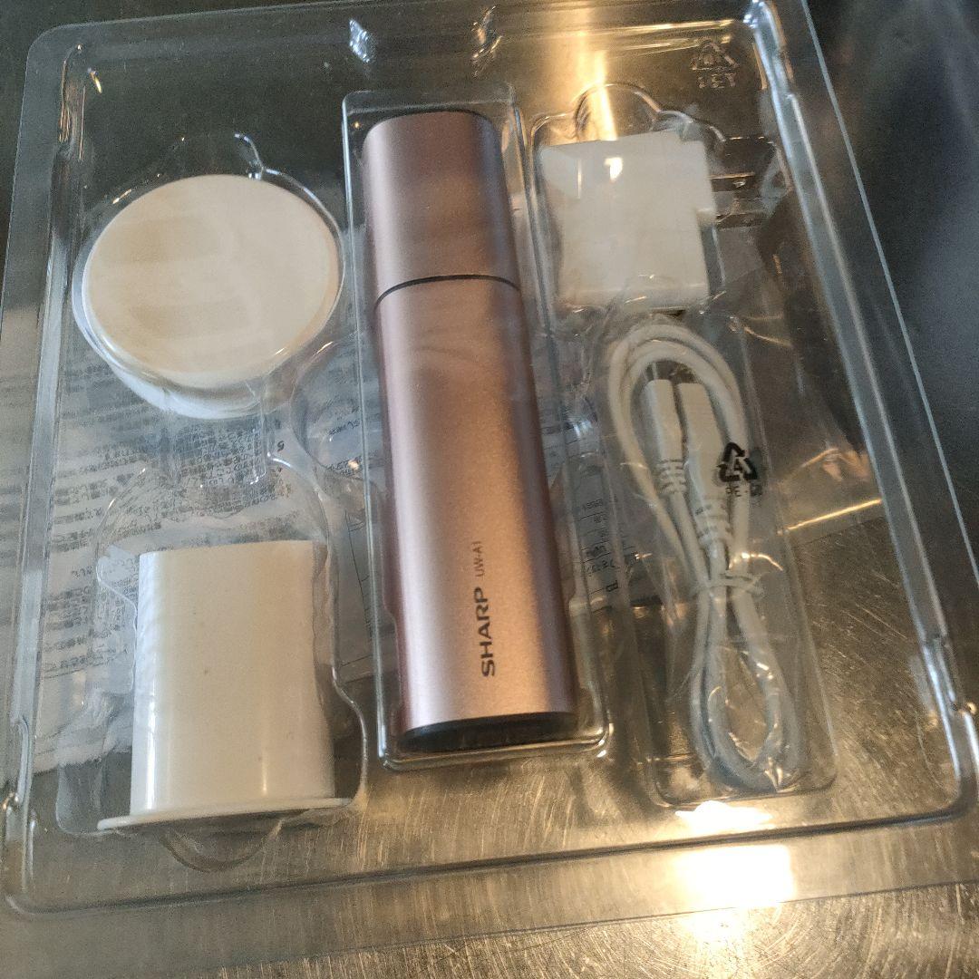 【新品！未使用！】SHARP 超音波ウオッシャー　UW-A1-P ピンク