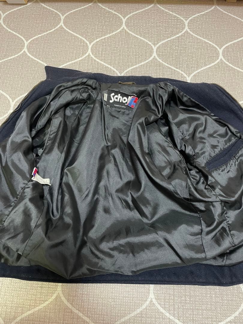 USA製SCHOTT シングルジャケット　ウール