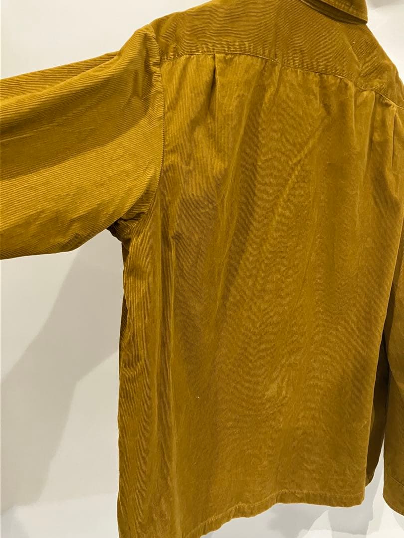 supreme 刺繍ロゴ　コーデュロイシャツ　L キムタク着用モデル