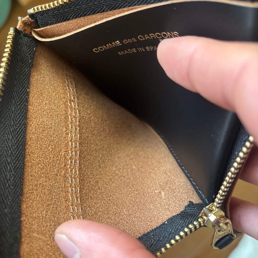 COMME des GARCONS 黒 二つ折り財布