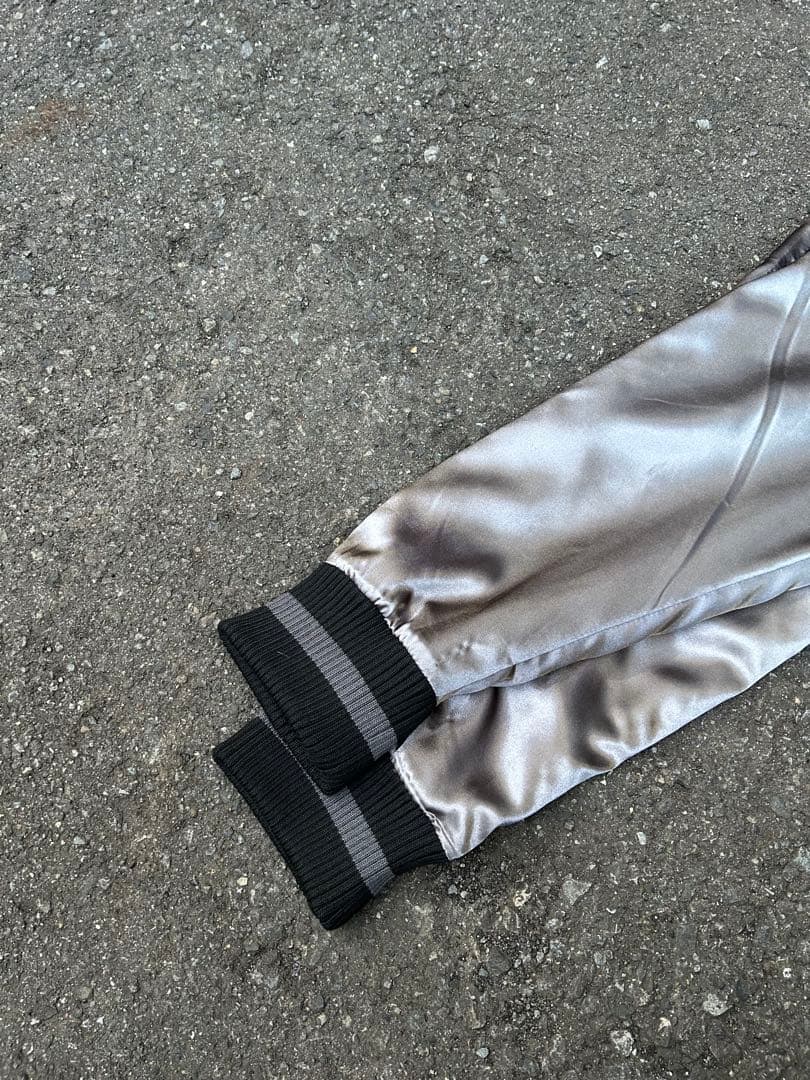 cospa スカジャン ソニック・ザ・ヘッジホッグ シャドウ ブラック 刺繍