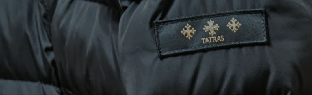 ☆美品☆TATRAS タトラス ポリテアマ ダウンコート ブラック 02 M