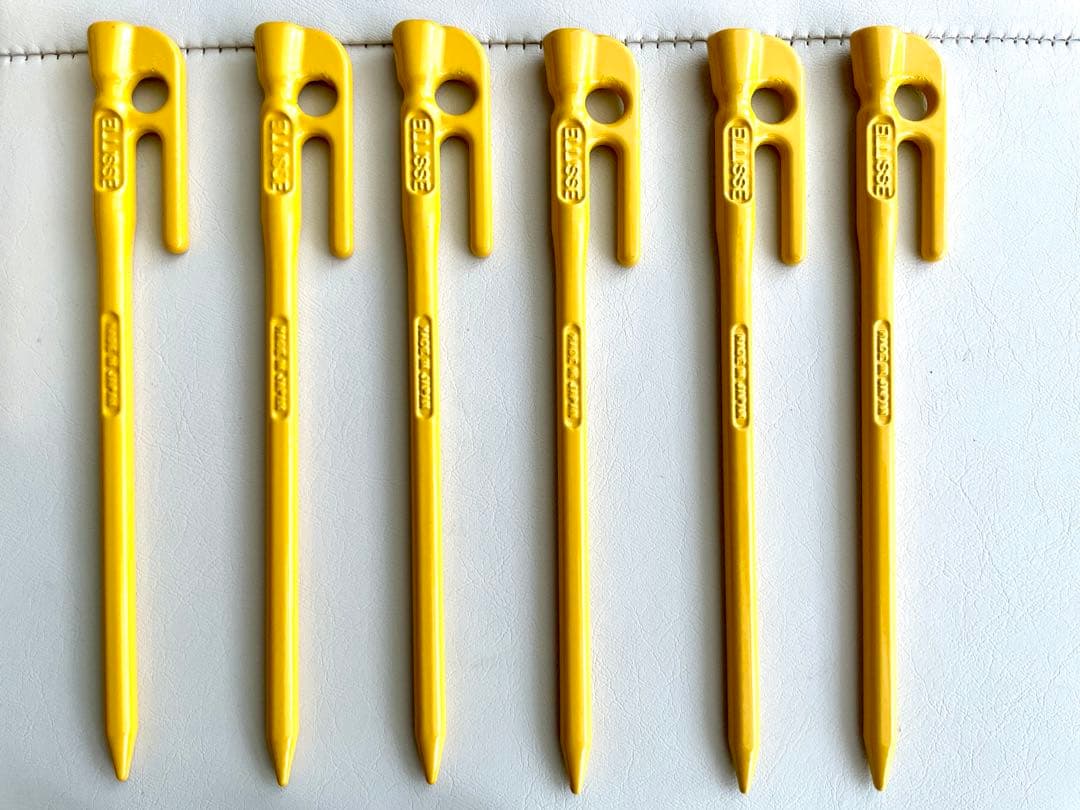 【新品未使用品】ペグセット(鍛造ペグ,チタンペグ)※ケース付き