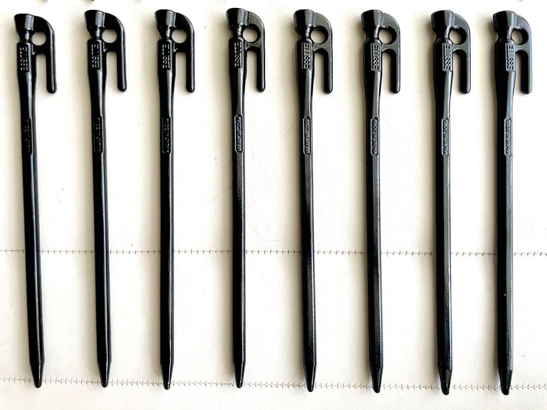 【新品未使用品】ペグセット(鍛造ペグ,チタンペグ)※ケース付き