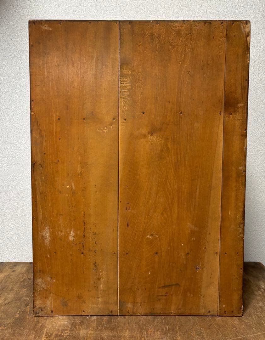 水屋箪笥 アンティーク レトロ 黒柿 タンス