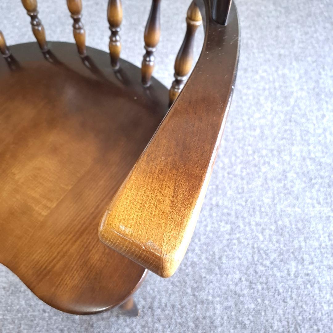 ①★飛騨産業★キツツキマーク★ウィンザーチェア★ダイニングチェア★