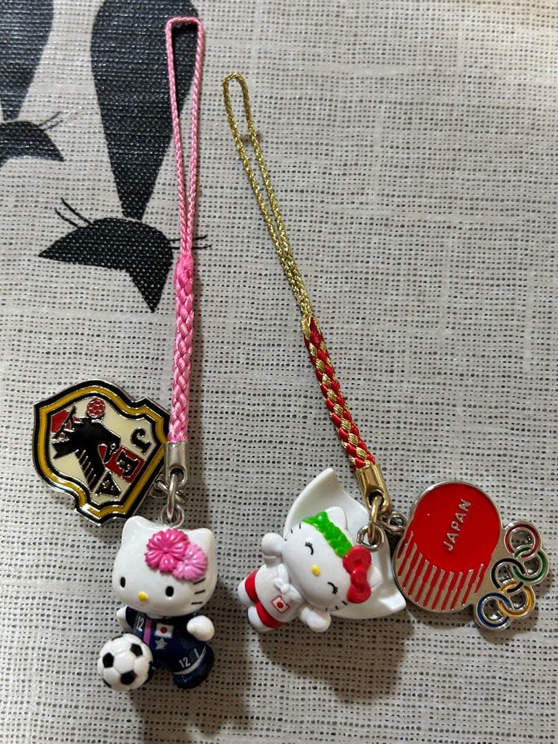 ご当地キティ根付け