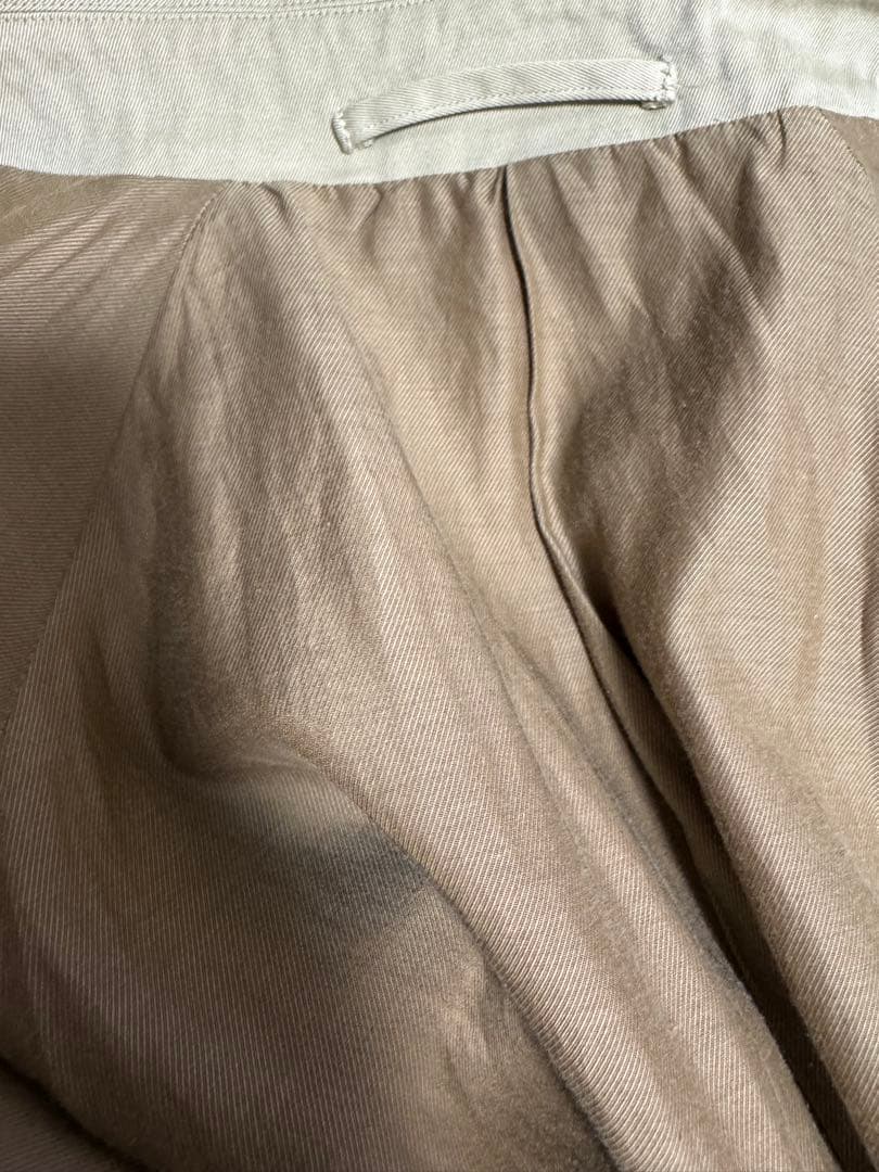 COMOLI 21SS コモリ ウォッシュドタイロッケンコート サイズ3