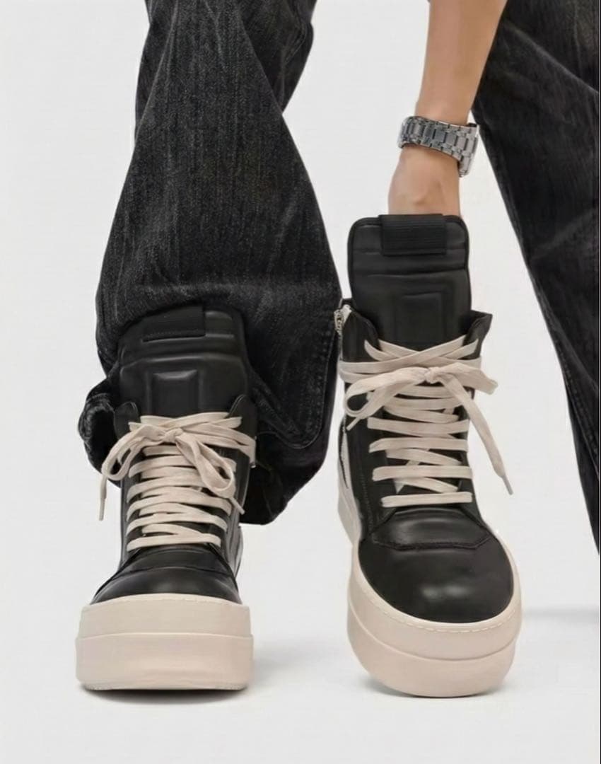 FGMM 厚底スニーカー ジオバスケットRick Owens opium