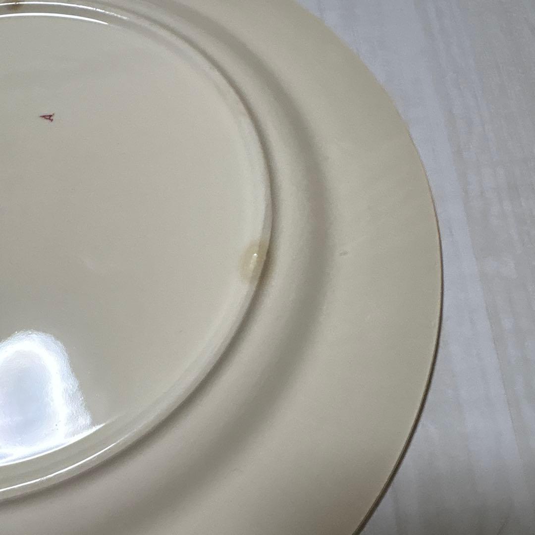 53 フランス　アンティーク　クレイユモントロー　プレート