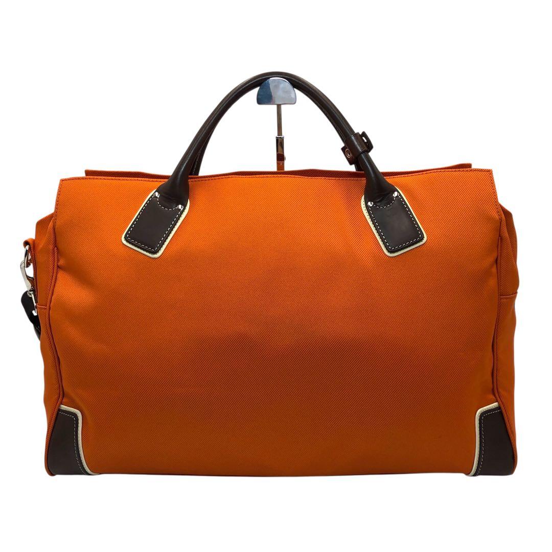 美品 SAZABY サザビー 2way ボストンバッグ ショルダーバッグ 鍵付き