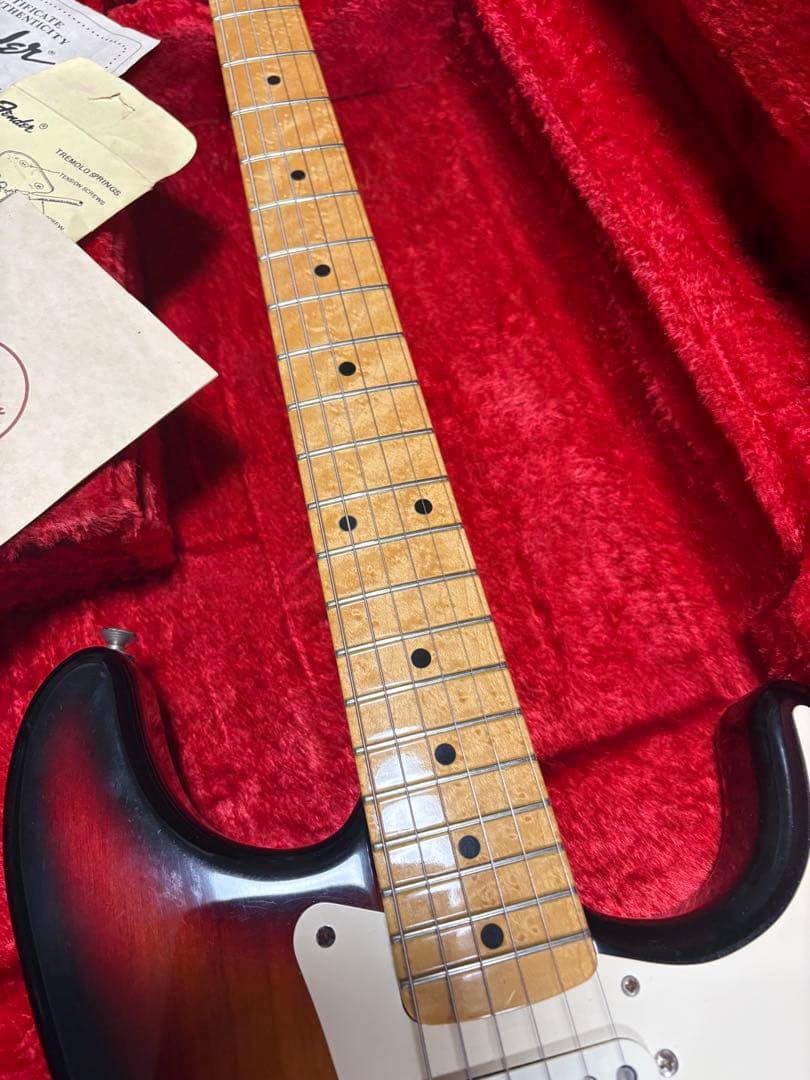 フェンダーカスタムショップ　58ストラト　1992年製