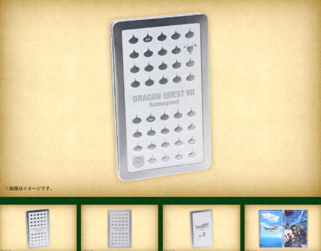 ドラゴンクエスト VII 7 リイマジンド 超豪華版 特典のみ ピンズ付き