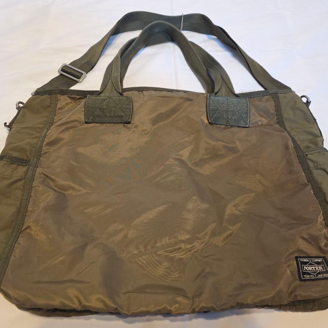 【美品】PORTER ポーター FRAME フレーム 2WAY トートバッグ