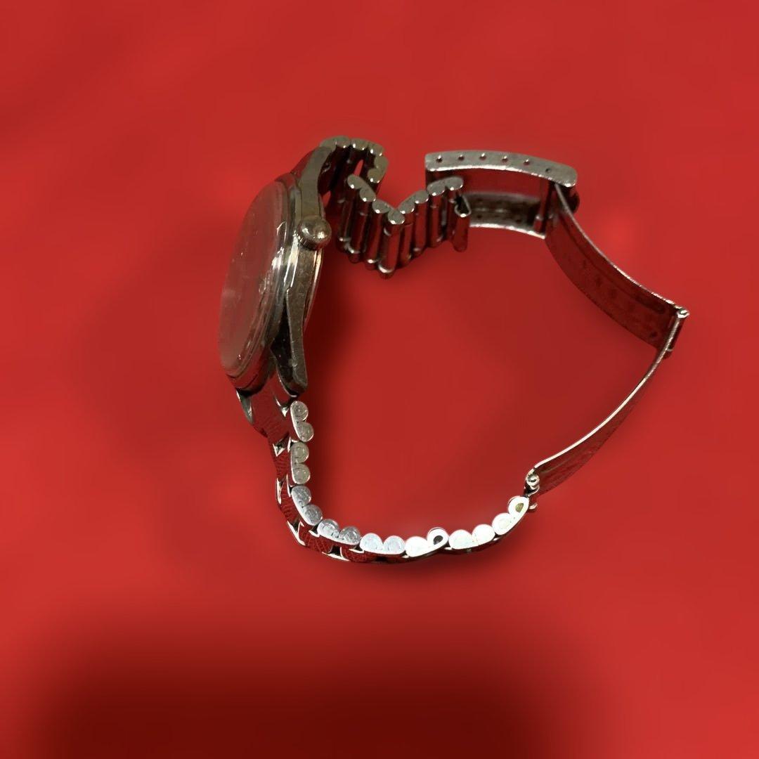 SEIKO スポーツマン　6602-9982 ブラックダイヤルスチールウォッチ