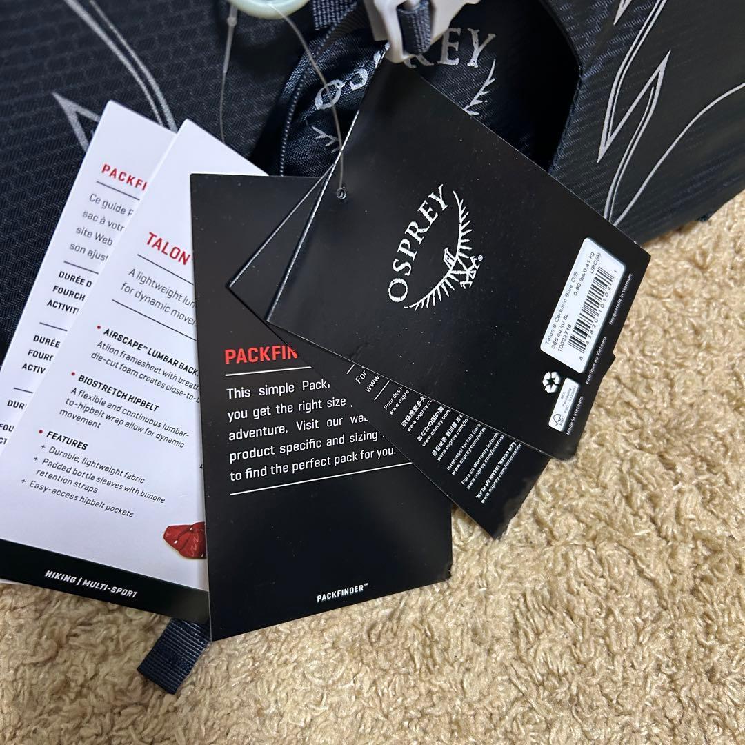 OSPREY TALON 6 ウェストバッグ　セラミックブルー　ネイビー系