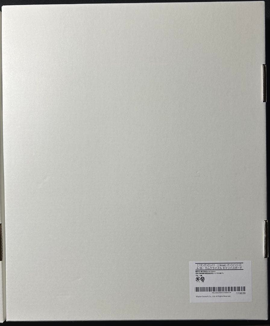 ダンガンロンパ オンラインくじ A賞 キャンバスボード　日向創　カムクライズル