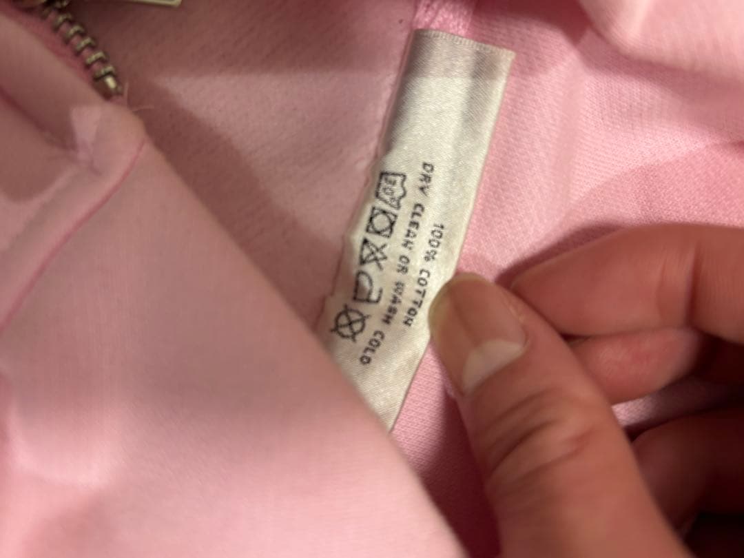 ida sply ジップパーカー Mサイズ　ピンク ゴールデンサイズ