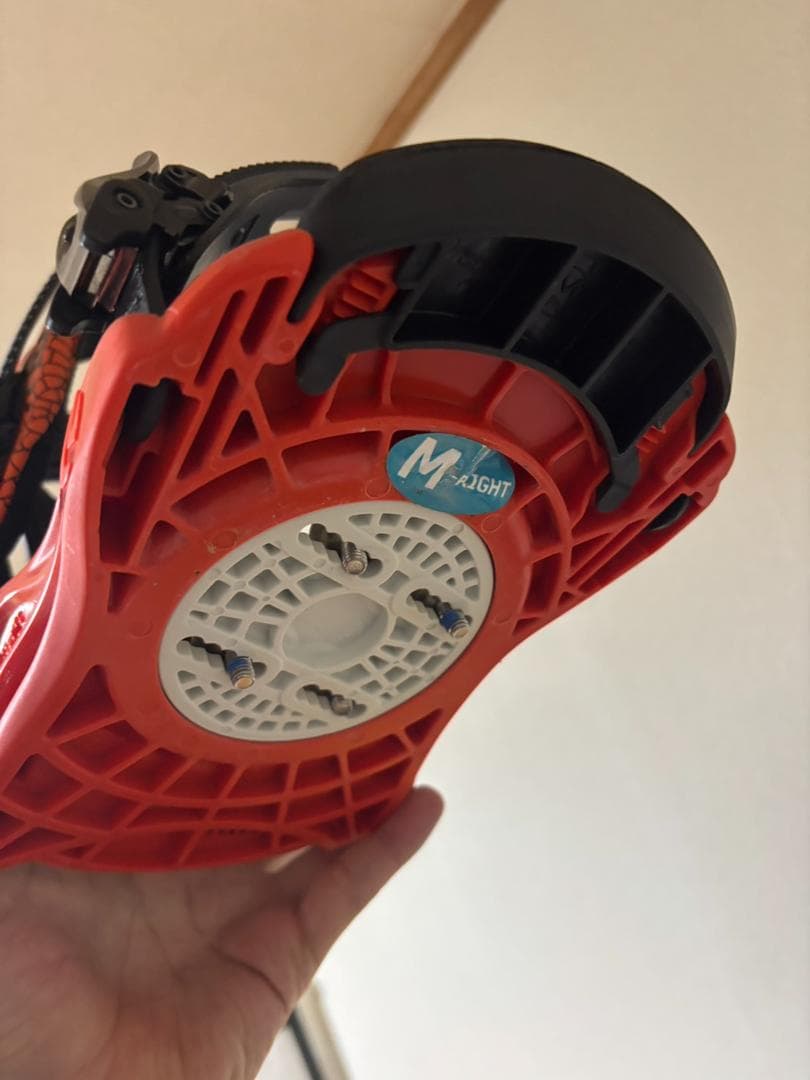 【美品】FLUX ビンディング オレンジ Mサイズ