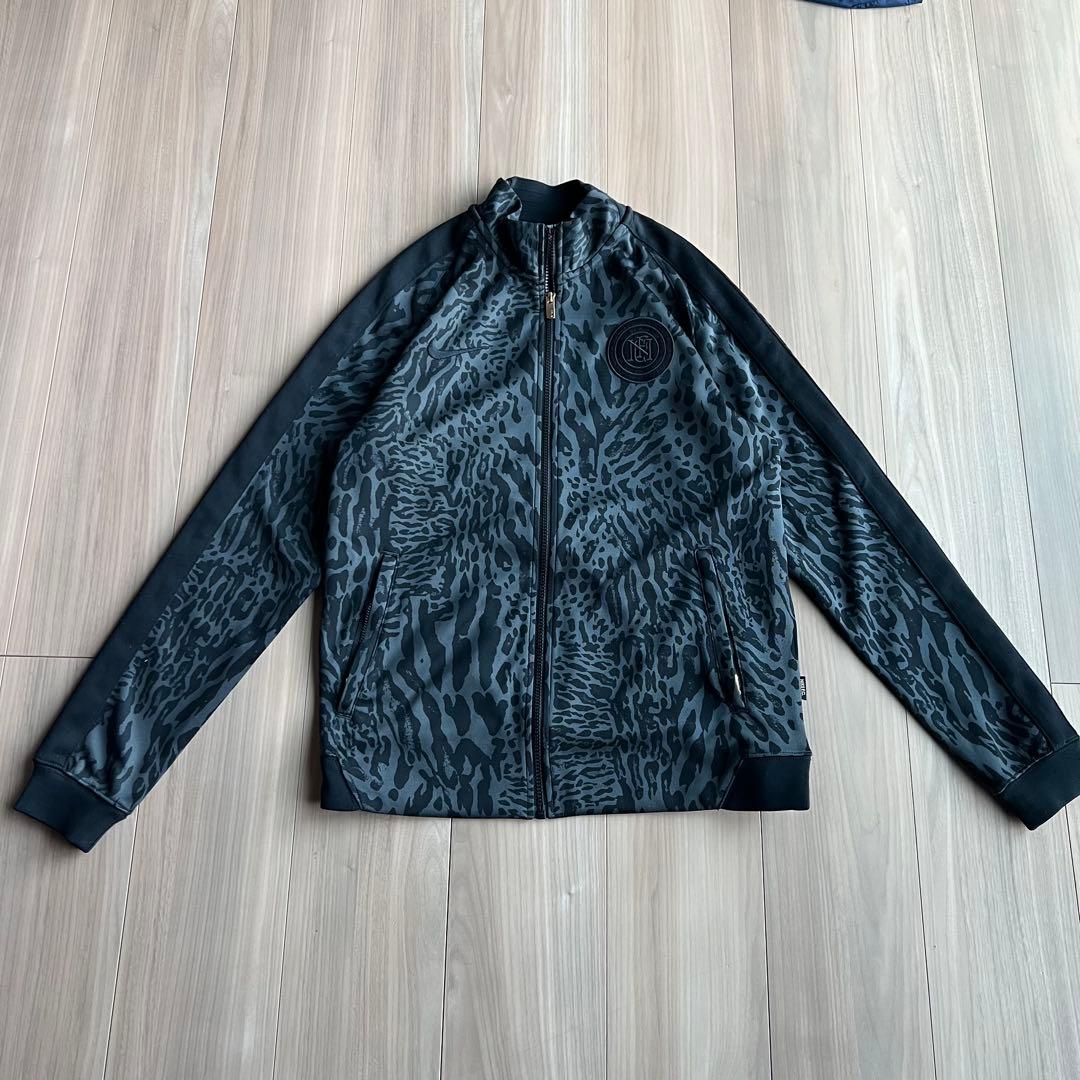 Nike fc ナイキ レオパード ジャケット パンツ　セットアップ 上下セット