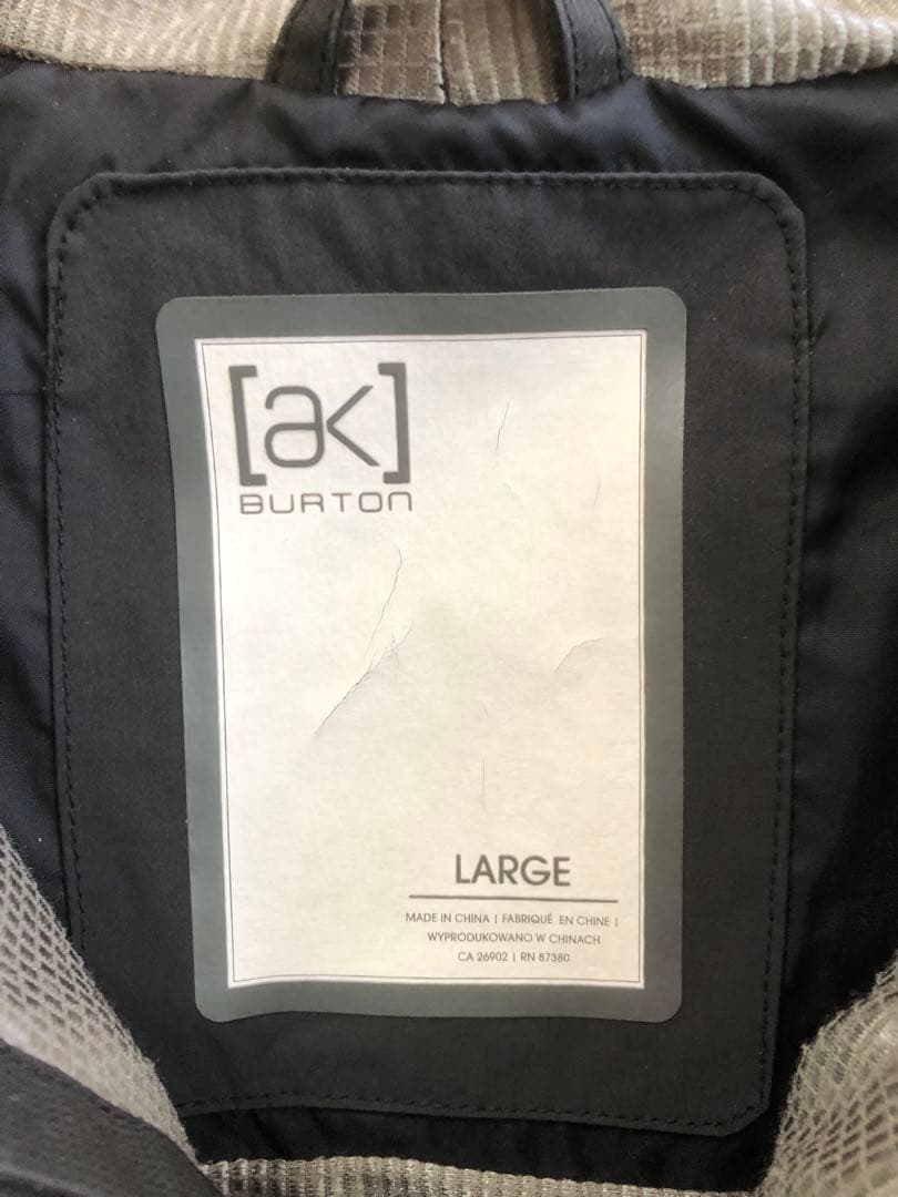 バートンAk ゴアテックス　ウェア